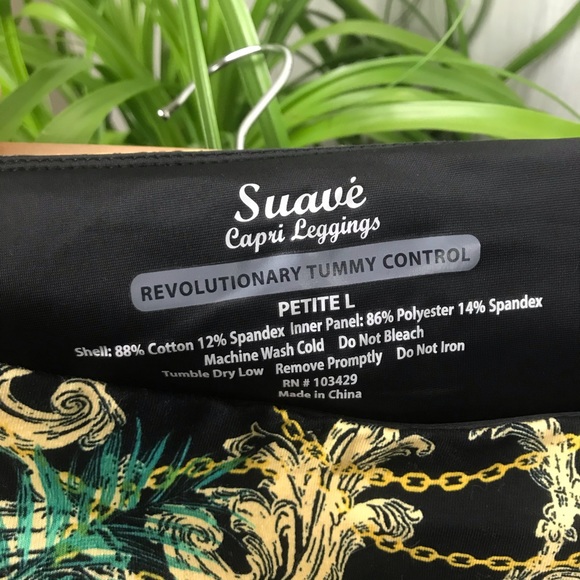 Nwt Khakis Co Suave Capri Leggings Tum 